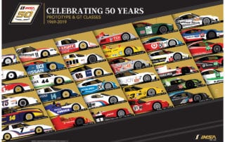 imsa 50th anniversary poster