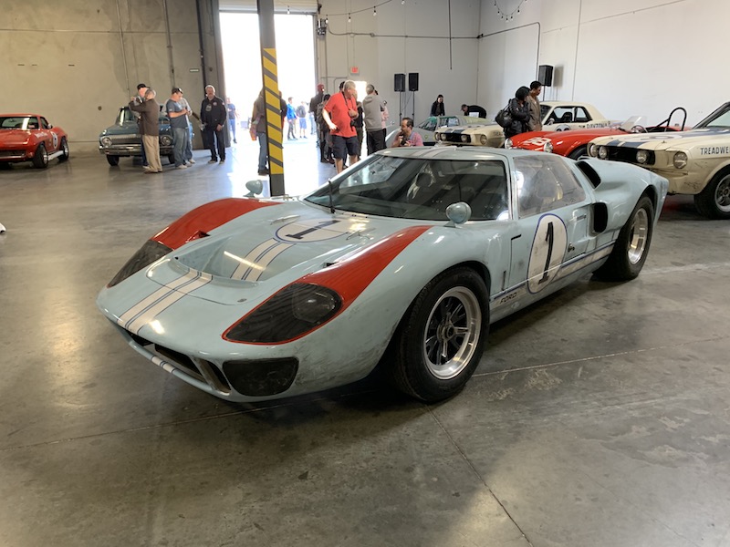 the ford gt40 seen in ford v ferrari driven by ken miles